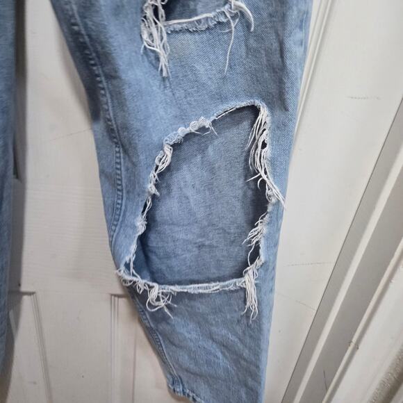 BDG High Rise Baggy Distressed Jeans Size 27 - Picture 7 of 11